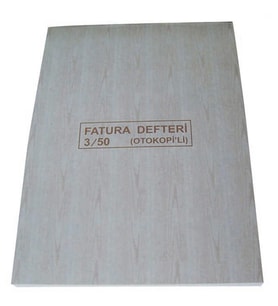 DİLMAN FATURA DEFTERİ OTOKOPİLİ 3x50 3N