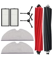 Robo rock Q5 Pro , Q5 Pro Plus Uyumlu Siyah Ultra Set 8 Parça