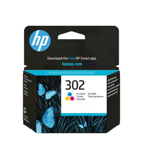 Hp 302 F6U65A Renkli Orjinal Kartuş