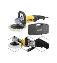 Bulldozer 180mm Polisaj Parlatma Makinesi Araç Zımpara ve Cilalama Çantalı 4200mW