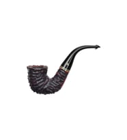 Rusticated 5 9mm Filtreli Vulcanite Pipo, Şık ve Zarif Tasarım