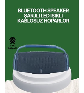 Net Stereo Ses Sunan Ipx5 Su Geçirmez Bluetooth Hoparlör