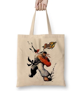 Ryu Street Fighter Bez Çanta Uzun Saplı