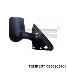 Ford Transit V184 V347 V348 2001 2014 Dış Dikiz Aynası Sağ (Kısa Kol) Bınek (Oem No:3C1617682Caygax)