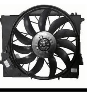 Mercedes W220 600W 2003-2005 FAN Motoru Davlumbazli 509MM 4FIS 600W 11KANAT A2205000193 Wisco