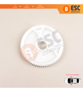 Fiat Doblo MK1 MPV Van 119 223 2001-2010 51718403 51718404 İçin Cam Kriko Motor Tamir İç Dişlisi