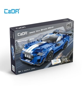 C51077W Cada Blue Knight Blok Seti 325 Parça-Vagon Life
