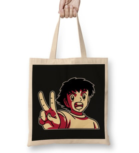 Captain Tsubasa Bez Çanta Uzun Saplı