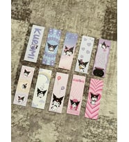Sanrio Kuromi Anime Tasarım 10 Adet Kitap Ayraç Seti Pytkayrac131