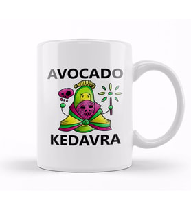 Avocado Kedavra Harry Potter 01 Kupa Bardak Porselen