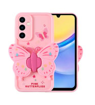 Samsung Galaxy A15 Uyumlu Kılıf Kamera Korumalı Figür Tasarımlı Zore Kapya Kapak
