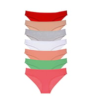 7 adet Süper Eko Set Likralı Kadın Slip Külot