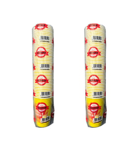 Dağyüce Kağıt Karton Bardak Tek Kullanımlık Çay Kahve Bardağı - 12 Oz - 50 Adetlik 2 Paket