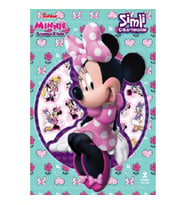 Disney Minnie Simli Çıkartmalarla Boyama