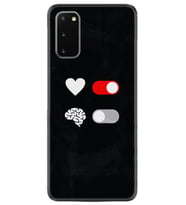 Samsung A02S A03S A10 A12 A13 A21S A22 Kılıf Desenli Silikon Love Brain 1722