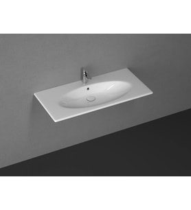 ISVEA SİSTEMA X CLEAR FLAT LAV. 101 CM  BEYAZ EXTRA DEK. DELİKL 10SX51101