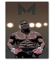 Cakatablo MDF (Ahşap) Tablo Mike Tyson