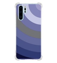 PrintiFy Huawei P30 Pro Köşe Korumalı Renk Cümbüşü D Tasarımlı Şeffaf Silikon Kılıf