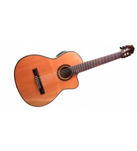 Solares SLS-44CEQ Elektro Klasik Gitar  (Taşıma Çantası Hediyeli)