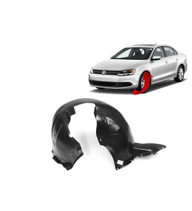 Vw Jetta Sol Çamurluk Davlumbazı 2011-2014 5C6805911