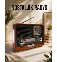 Nostaljik Radyo USB,AUX Ve SD Kart Girişli Bluetooth Bağlantılı