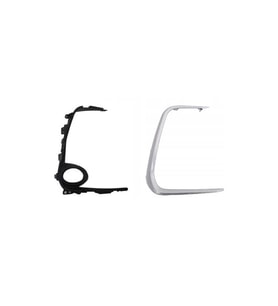 (Yeni· Ürün!!!)toyota Corolla E210 19/24 Si·s Lamba Kapağı Sağ Si·s Deli·kli· Gri· I·ç Dış Set (2 Pa