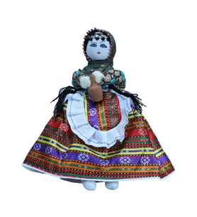 e38 EL İŞÇİLİĞİ  SOĞANLI BEBEK ORTA BOY - 6511