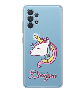 Samsung Unicorn Tasarımlı Şeffaf Telefon Kılıfı