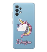 Samsung Unicorn Tasarımlı Şeffaf Telefon Kılıfı