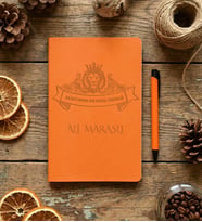 Kişiye Özel Canım Dedem Defter Babalar Günü Hediyesi (Turuncu)