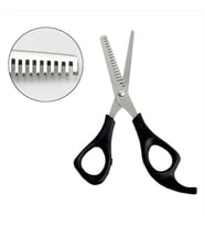 Northcity Plastik Saplı Ara Makası - 16 cm Ergonomik Profesyonel Kuaför Makası