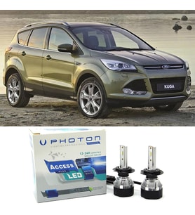 Ford Kuga 2 Led Xenon Sis Farı Ampulü H10 Access Yeni Seri Beyaz 2013-2016