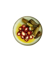Spil Peynir Dolgulu Karışık Biber 550 gr