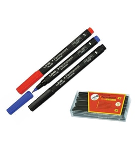 Asetat Kalemi -S- Siyah 12li Paket 0,4mm