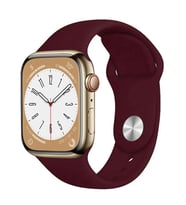 Apple Watch Seri 8 7 6 5 4 3 2 Se Ultra 42MM / 44MM / 45MM / 49MM Uyumlu Spor Silikon Kordon