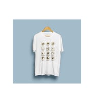 Oversize Burçlar Baskılı Tasarım Unisex T-shirt