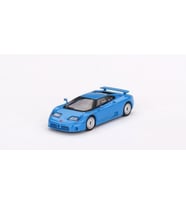 Mini GT 644 Bugatti EV110 GT Blu Bugatti LHD Model Araba
