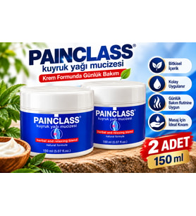 Painclass Kuyruk Yağı İçerikli Cilt Bakım Kremi 150 ml x2