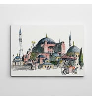 Ayasofya 2 Kanvas Tablo
