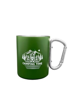 Çelik Kupa Yeşil 180ml