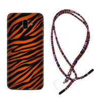 Samsung J6 Plus J7 Prime J7 Pro M20 Kılıf Boyun Asklı Rasta Silikon Leopar Yeni 1676