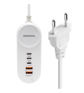 POWERMASTER PM-20659 25W PD LIGHTNING+ 2 TYPE-C + 2 USB ŞARJ ADAPTÖR