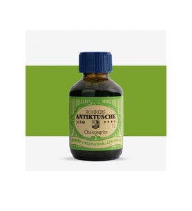Rohrer & Klingner Antik Mürekkep 28-Modern sanatçılar için profesyonel 100ml 530-cheopsgruen