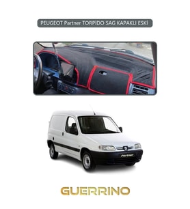 PEUGEOT Partner TORPİDO SAG KAPAKLI ESKİ TORPİDO KORUMA HALISI GRİ KENAR