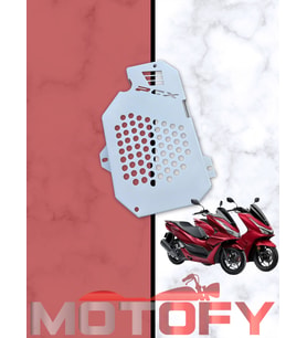 HONDA PCX 125 2021 2024 METAL RADYATÖR KORUMA DEMİRİ BEYAZ