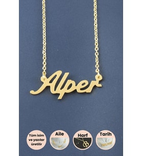 Alper İsimli Kolye