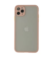 iPhone 12 Pro Kılıf Montreal Silikon Kapak - Pembe