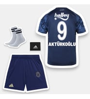 Aktürkoğlu-9 Fênerbâhçe 26-27 Yeni Sezon Çocuk Futbol Forması - 4'lü Set