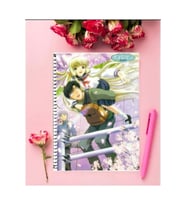 Chobits Anime Defter 1 Adet Özel Tasarım A4 Boyutu 21*29 Cm Telli Çizgili Defter