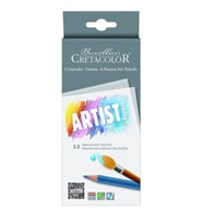 Cretacolor Artist Studio Line Watercolor Pencils 12 Renk Sulandırılabilir Boya Kalemi (283 12) 